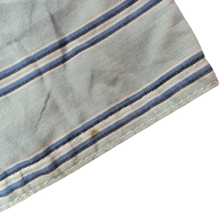 Chemise Chaps bleue à rayures taille L #46e