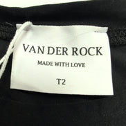 Haut Vander Rock Femme M Noir Uni Manches Courtes Extensible Neuf