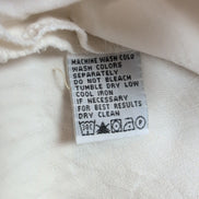 Chemise Hawaïenne Tommy Bahama XL 100% Soie Blanche Palmiers Boutons Bois