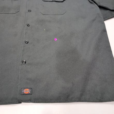 Chemise Dickies 2XL Anthracite Flocage Small's Minimart USA Workwear