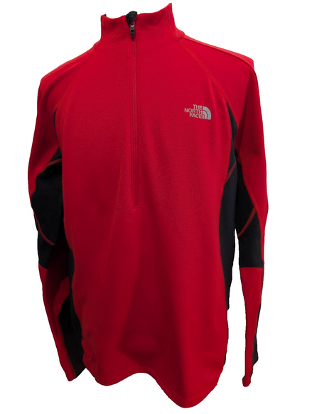 Haut Technique The North Face VaporWick  homme Rouge & Noir - Taille M