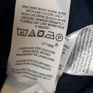 Polo Ralph Lauren Veste Hoodie Capuche Zippée Bleu Marine S Logo Jaune