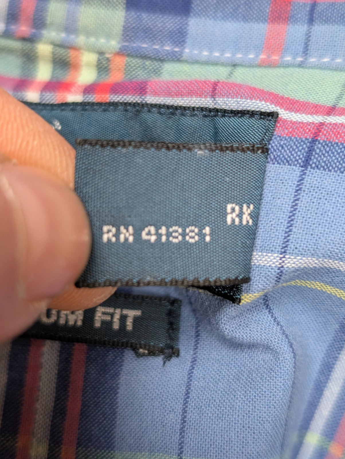 Chemise Polo Ralph Lauren Shirt XL Custom Fit Multicolore Manches Courtes Button