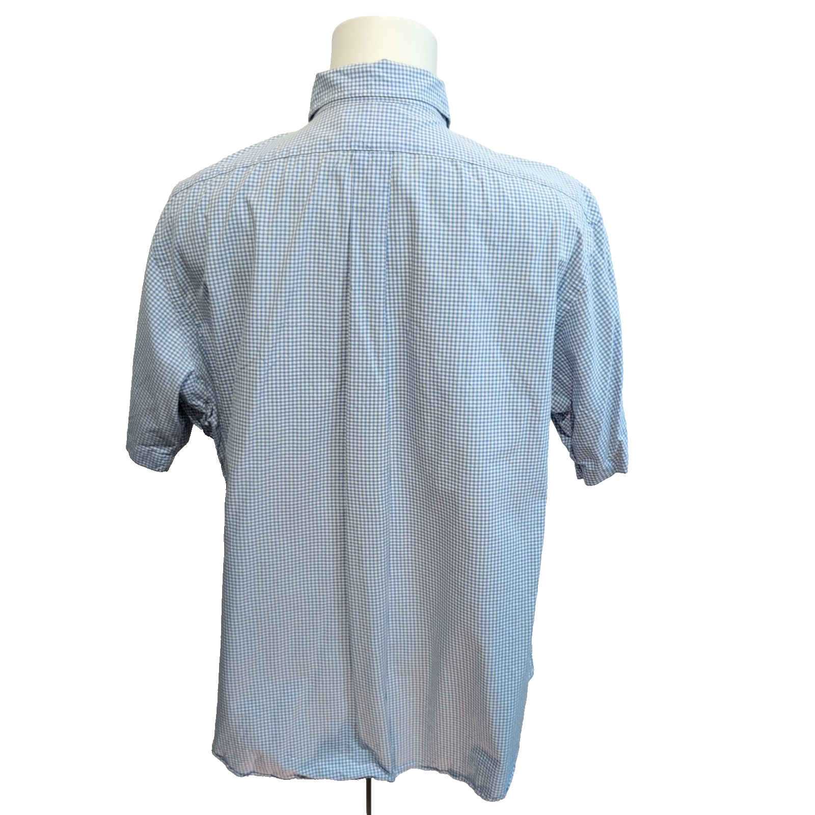 Chemise Polo Ralph Lauren Classic Fit XL Bleu Carreaux Manches Longues