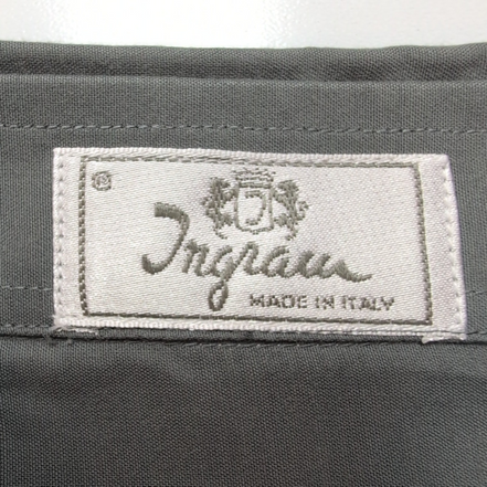 Chemise Ingram Made in Italy L Gris 100% Viscose Neuve Sans Étiquette