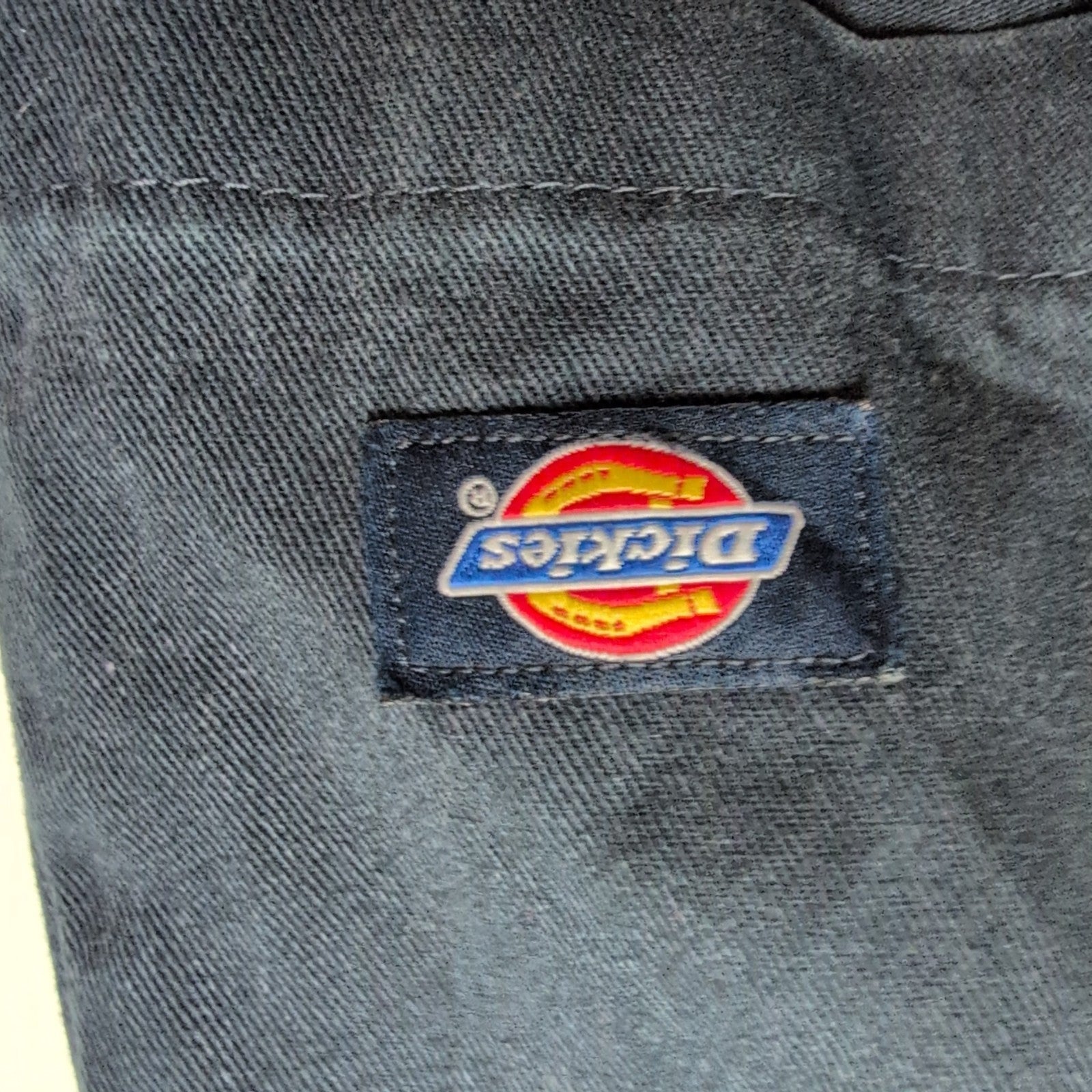 Short Dickies Workwear Bleu Marine Homme W38 Coupe Droite Très Bon État