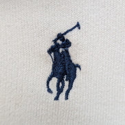 Polo Ralph Lauren Sweat à Capuche Coton XL Blanc Logo Marine hoodie