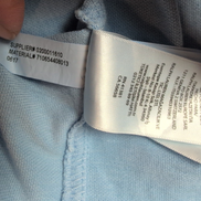 Chemise Ralph Lauren Featherweight Mesh Bleu Clair Logo Bleu L