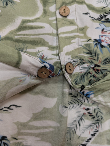 Chemise hawaïenne K.A.D Clothing CO manches courtes taille L