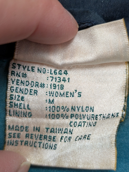 Veste Coupe-Vent L.L. Bean Verte Femme Taille M Blouson Outdoor Technique 🧥