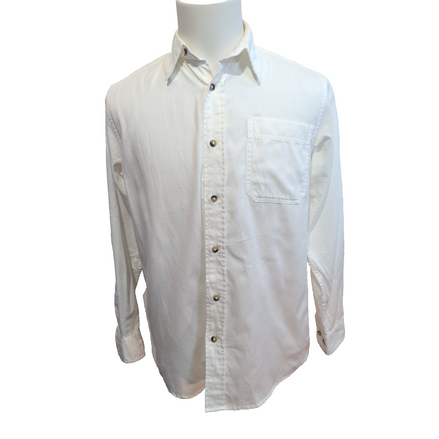 Chemise WRANGLER Homme S Blanche Manches Longues poche