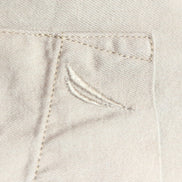 Chemise Nautica XL Voyage Marron 100% Coton Une Poche Logo Brodé