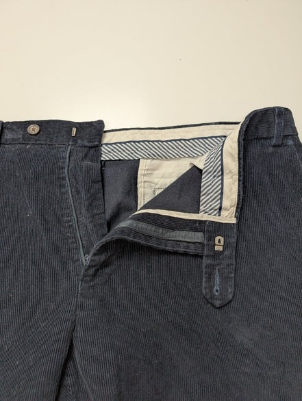 Pantalon Velours Côtelé Lauren Ralph Lauren W40 L27 Bleu Marine Homme 👖⚓✨