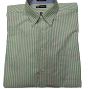 Chemise Chaps verte à rayures taille XXL #234msch