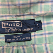 Chemise Polo Ralph Lauren Shirt S Blake Carreaux Manches Courtes Button Down