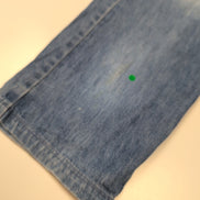 Pantalon Chino Polo Ralph Lauren Denim Bleu À Pinces Homme W28 Vintage 2 Poches