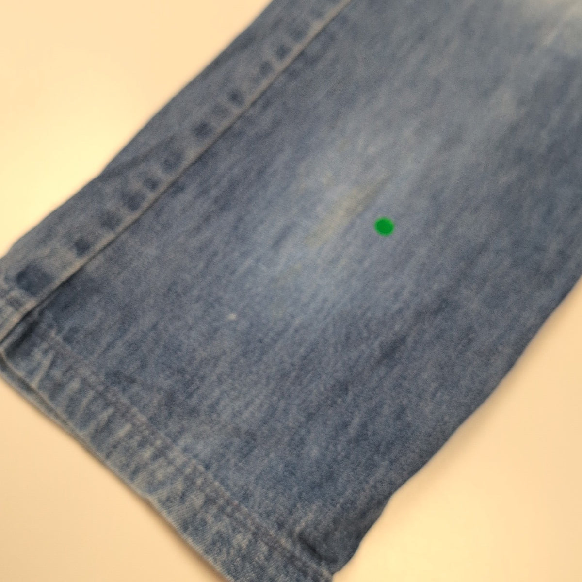 Pantalon Chino Polo Ralph Lauren Denim Bleu À Pinces Homme W28 Vintage 2 Poches