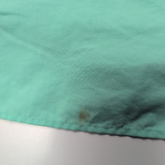 Chemise Columbia PFG nylon verte uni brodée manches courtes taille S poches