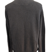 Pull Puma vintage noir double col zippé et boutonné Homme taille M