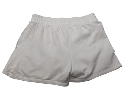 Short de sport Under Armour Coton Confort Blanc - Femme Taille M