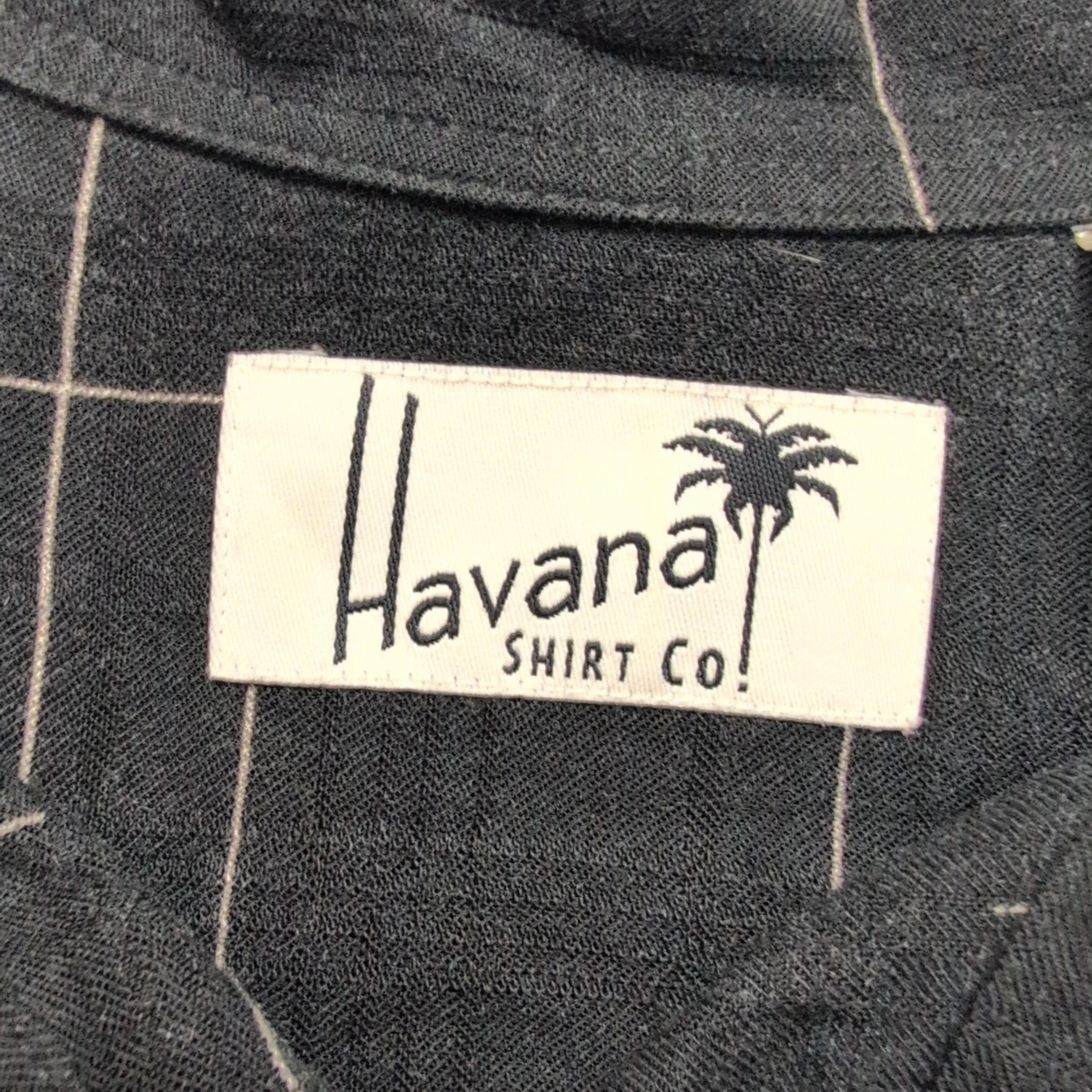 Chemise hawaïenne Havana Shirt XL noire cocktails Mojito 100% viscose