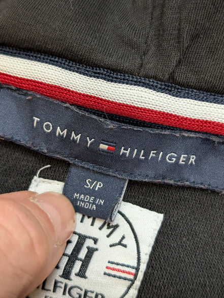Veste à Capuche Zippée Tommy Hilfiger Homme Noir S | Passes-Pouces