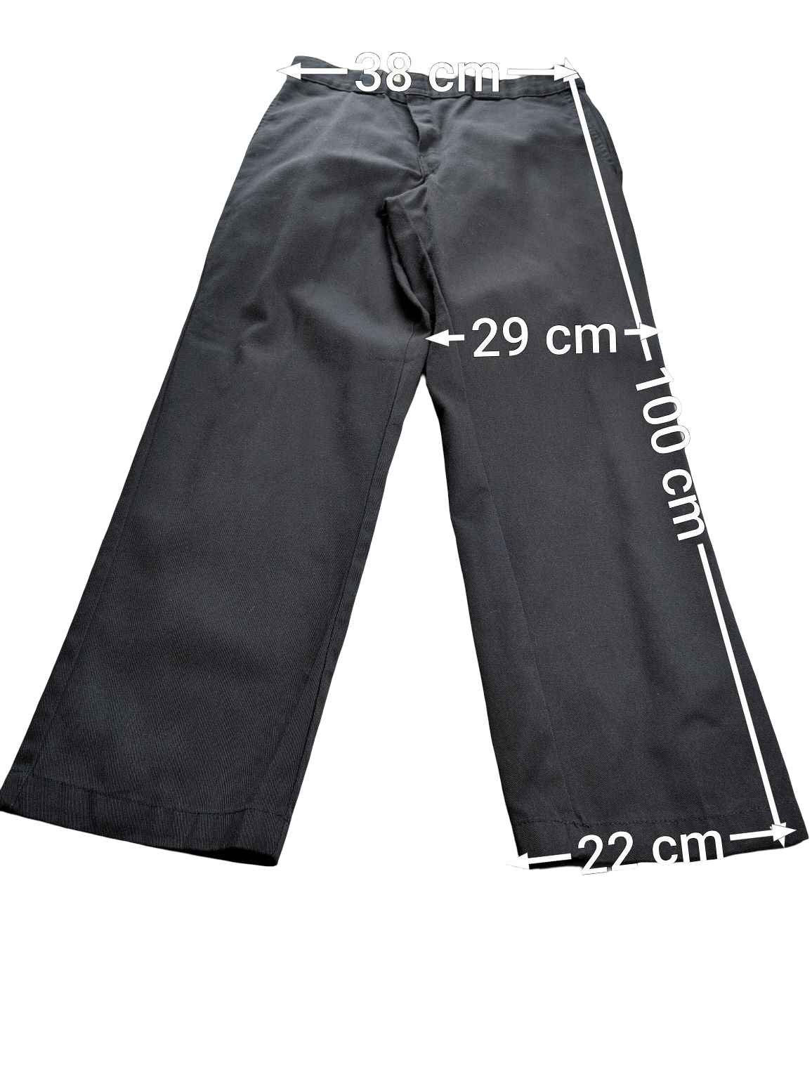 Pantalon chino Dickies noir taille W32 Excellent état