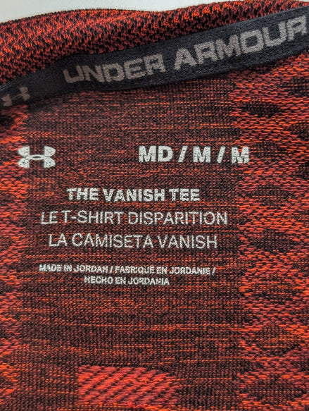 Maillot Gardien de But Under Armour Soccer Homme Orange Ambre & Noir Taille M