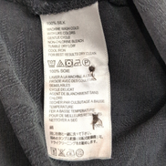 Chemise hawaïenne Tommy Bahama Original Fit LG noire 100% soie gaufrée