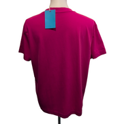 T-shirt Femme Esprit XXL Rose Fuchsia Col Rond Coton Neuf avec Étiquette