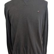Pull Tommy Hilfiger Homme Col Rond Noir Profond - Taille M