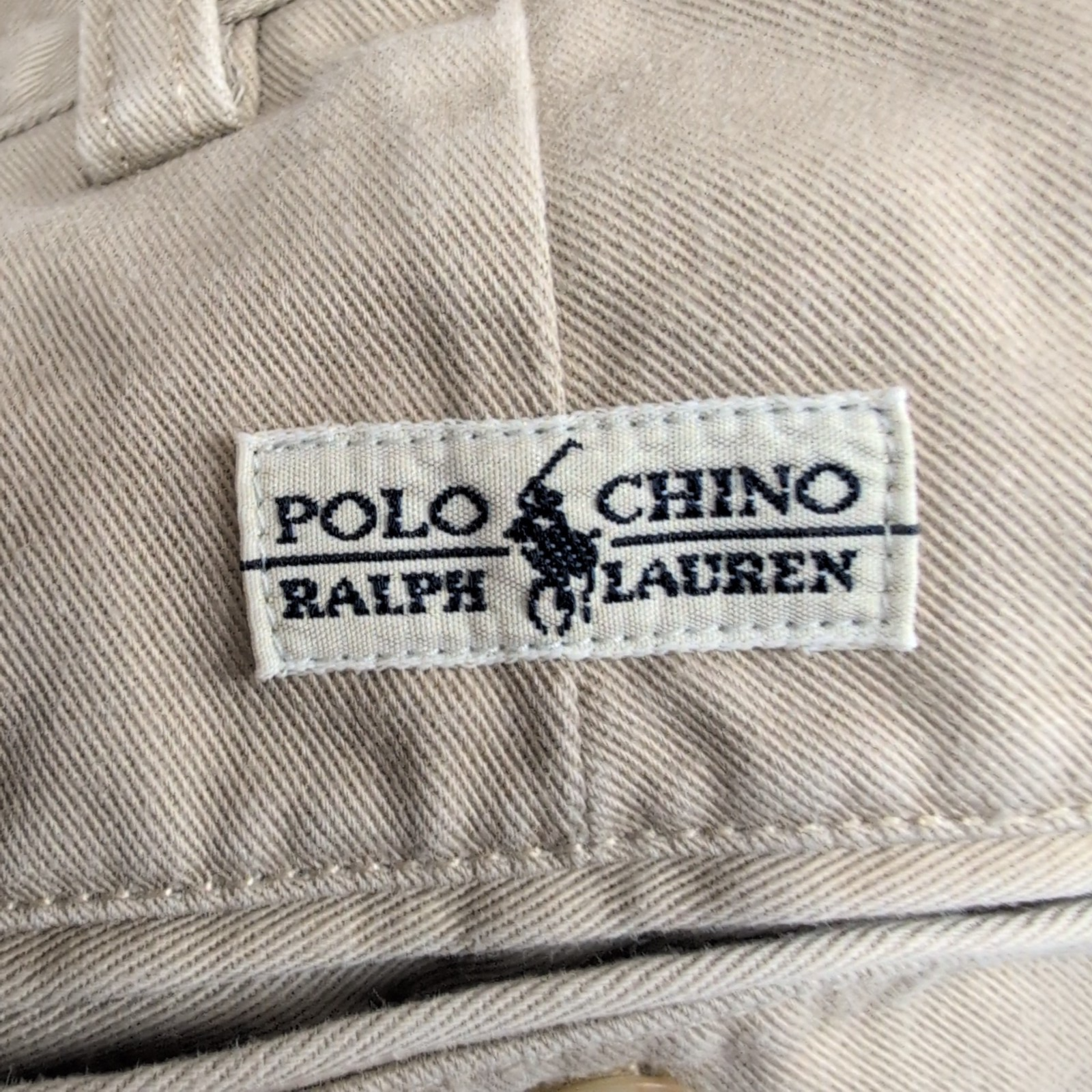 Pantalon chino Polo Ralph Lauren beige taille W36xL30 FR46 #26cr