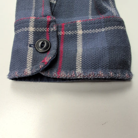 Polo Ralph Lauren L VTG Coton Piqué Col Officier Manches Longues Shirt