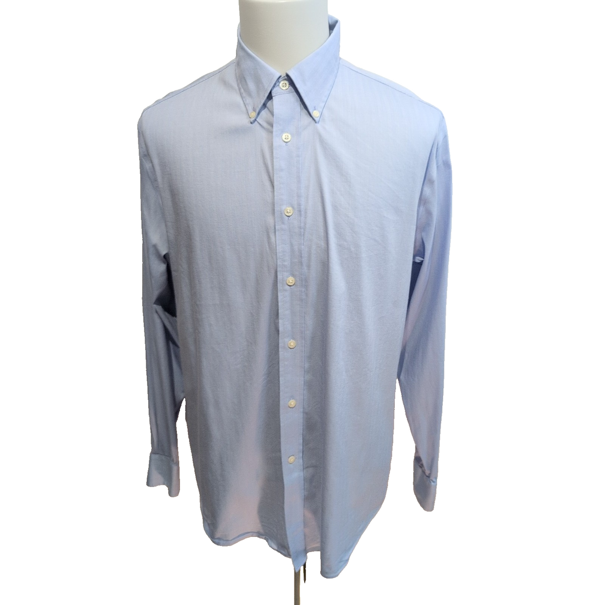 Chemise Lauren Ralph Lauren XL Bleu Rayures Regular Fit Performance Stretch