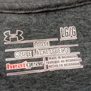 t-shirt Under Armour Eastern Michigan Lacrosse Homme Gris Taille L