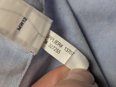 Chemise Ralph Lauren XL XXL Bleu Clair Classic Fit Shirt Button Down