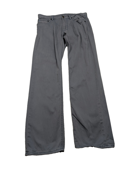 Jean Polo Ralph Lauren Dry Goods W32 L32 gris bleu coton coupe droite