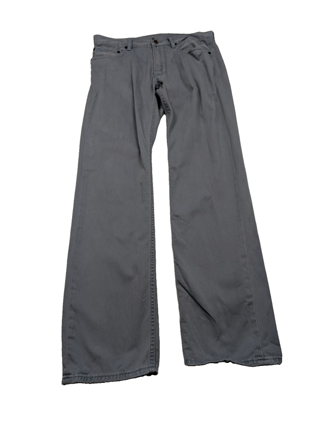 Jean Polo Ralph Lauren Dry Goods W32 L32 gris bleu coton coupe droite