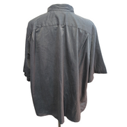 Chemise Wrangler Manches Courtes Grise à Poches Stretch Taille 3XLTG