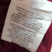 Chemise WRANGLER Bordeaux FLEX avec Poches Manches Longues - Taille S