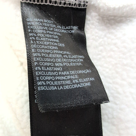 Sweat col zippé The North Face blanc Femme Taille M intérieur polaire