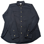 Chemise GAP bleu marine à motifs manches longues homme taille L