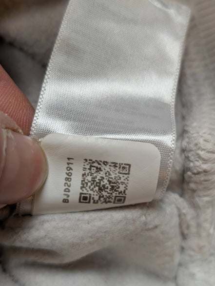 The North Face Sweat à Capuche Blanc - Logo Noir Frontal - Taille M Femme