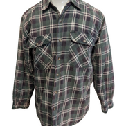 Surchemise Veste Matelassée Flanelle Carreaux Homme Taille M |261S