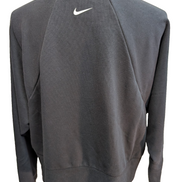 Sweat Nike noir femme crop top sport Dri-fit col rond