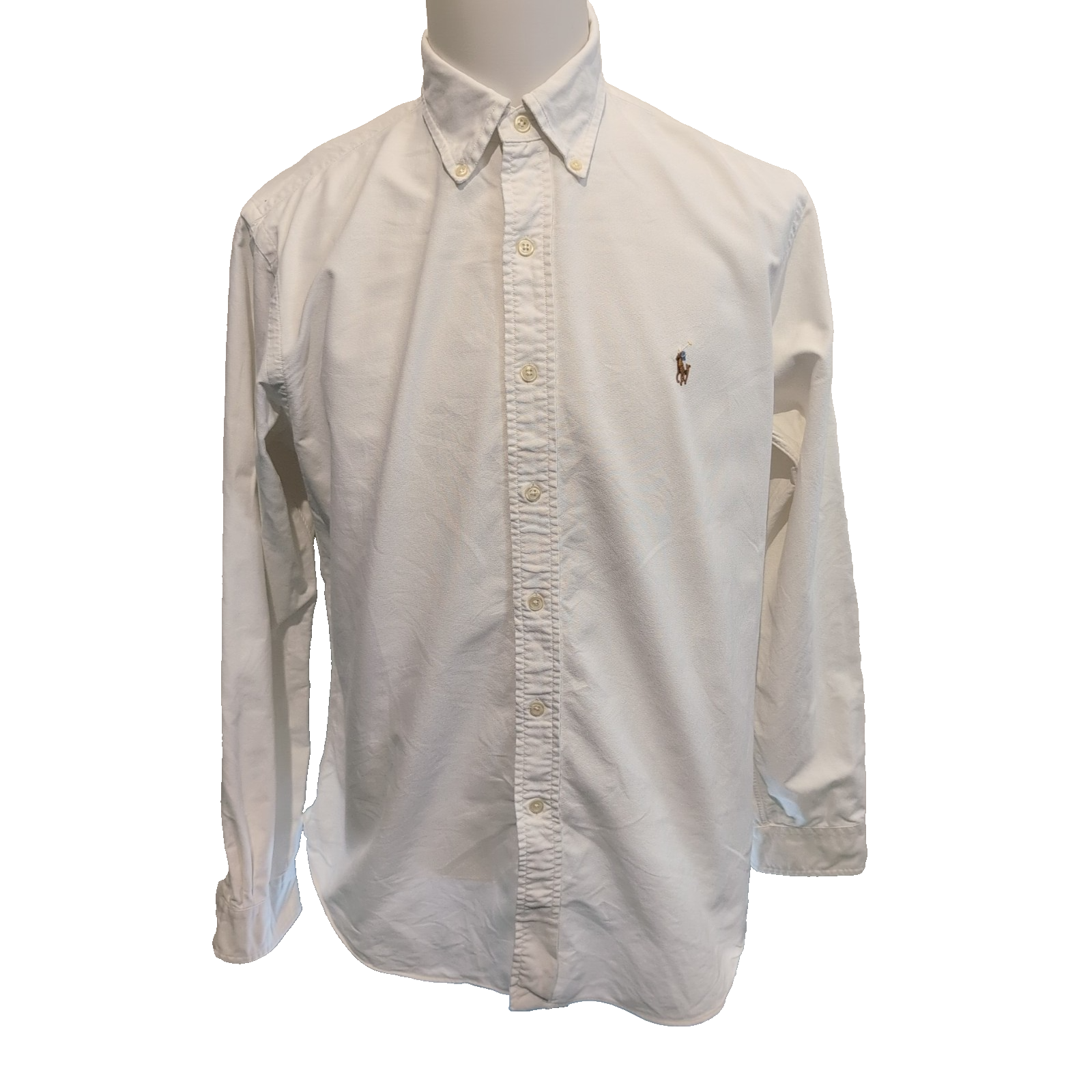Chemise Ralph Lauren Taille L Classic Fit Coton Logo Marron Sri Lanka