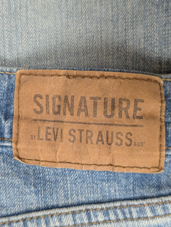Jean Levi's Signature Bootcut Vintage Homme W29 L30 Bleu Clair Stretch Denim