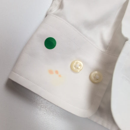 Chemise Ralph Lauren XL Blanche Coton Logo Blanc Ton sur Ton Classique
