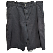 Short Dickies Workwear Noir Homme W34 Coupe Droite Très Bon État