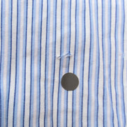 Chemise Nautica Taille XL/XXL Rayures Bleues Poignets Mousquetaires Coton